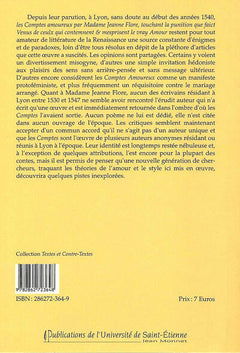 Contes amoureux par madame Jeanne Flore