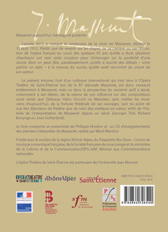 Massenet aujourd'hui : héritage et postérité