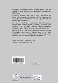 Livre d'artiste depuis 1980 en France et au Royaume-Uni