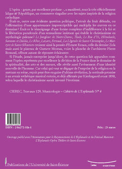 Opéra et religion sous la 3e république