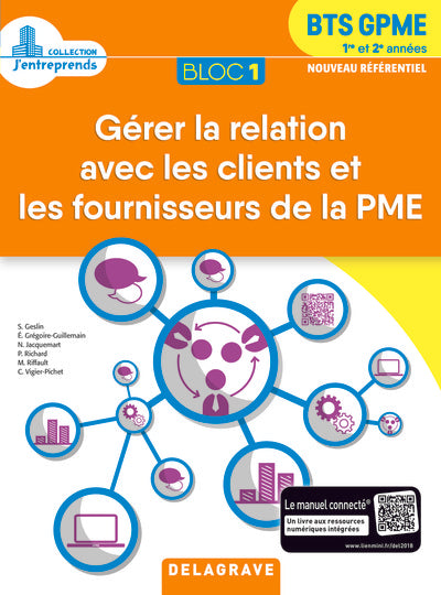 Bloc 1 - Gérer la relation avec les clients et les fournisseurs de la PME 1re et 2e années BTS GPME