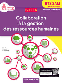 Bloc 3 - Collaboration à la gestion des ressources humaines 1re et 2e années BTS SAM (2018) - Pochette élève