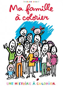 Ma famille à colorier