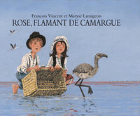 Rose, flamant de Camargue