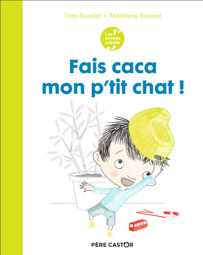 Fais caca, mon p'tit chat !