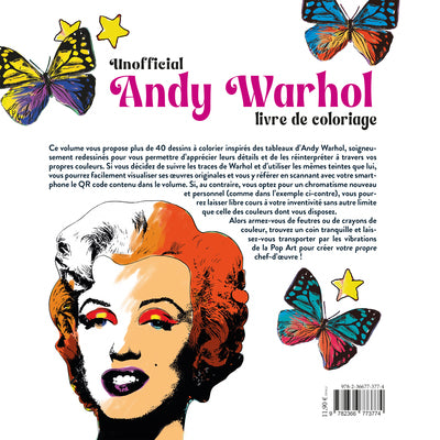 Unofficial Andy Warhol - Livre de coloriage
