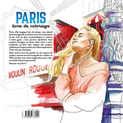 Paris - Livre de coloriage