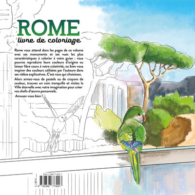 Rome - Livre de coloriage