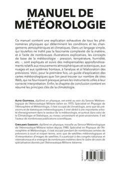 Manuel de météorologie