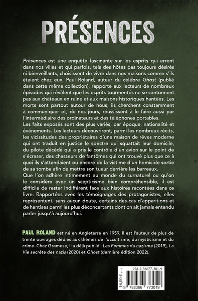 Présences: Histoires vraies d'esprits tourmentés
