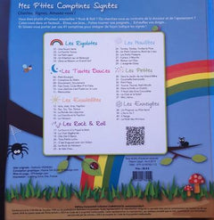 Mes P'tites Comptines Signées avec 1 DVD + 1 CD audio
