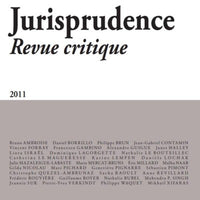 Jurisprudence - Revue critique 2011