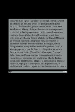 Sonny Rollins, Le Souffle Continu