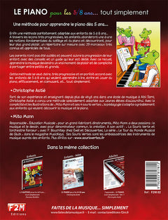 LE PIANO POUR LES 5/8 ANS + CD