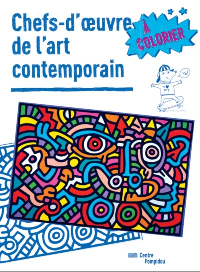 Chefs d'oeuvre de l'art contemporain à colorier