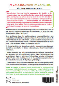 Les vaccins contre les cancers - Rôle des papillomavirus dans les cancers du col de l'utérus, de l'oesophage et ORL