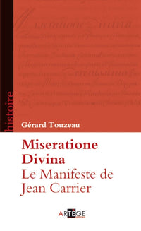 Le manifeste de Jean Carrier
