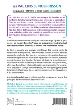 Les vaccins du nourrisson - Coqueluche - Hépatite B et les vaccins hexavalents