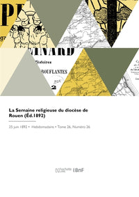 La semaine religieuse du diocèse de Rouen