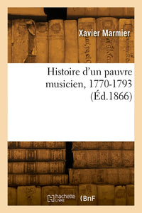 Histoire d'un pauvre musicien