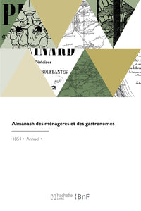 Almanach des ménagères et des gastronomes