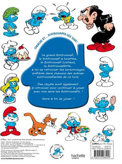 Cherche et Trouve les Schtroumpfs