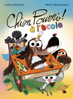 Chien Pourri à l'école
