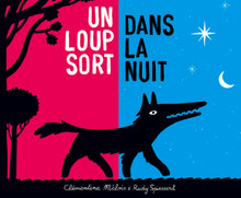 Loup sort dans la nuit