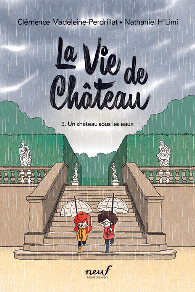 Un château sous les eaux