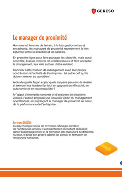 Le manager de proximité