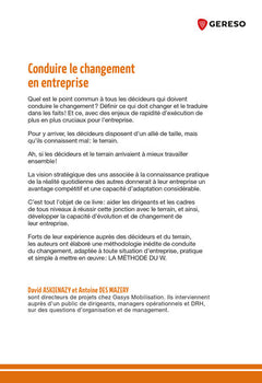 Conduire le changement en entreprise