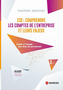CSE : comprendre les comptes de l'entreprise et leurs enjeux: Guide à l'usage des élus du personnel