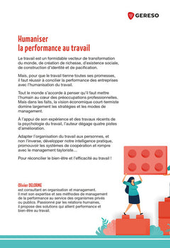 Humaniser la performance au travail