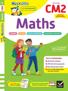Maths CM2 - Cahier de soutien nouveau programme