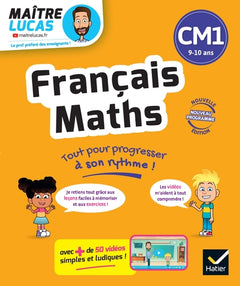 Français et Maths CM1 - Cahier de soutien avec des vidéos