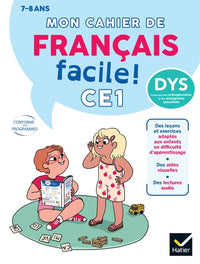 Mon cahier de français facile DYS ! CE1