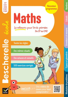 Bescherelle école - Maths (CP, CE1, CE2, CM1, CM2)