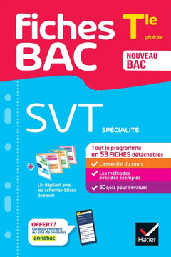 Fiches bac - SVT Tle (spécialité) - Bac 2027