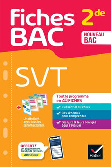 Fiches bac - SVT 2de