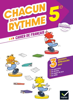 Chacun son rythme - Français 5e - Ed. 2026 - Cahier élève