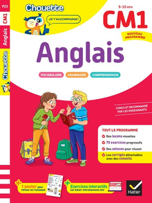 Anglais CM1 - Cahier de soutien nouveau programme