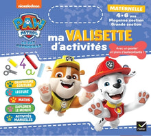 Ma valisette d'activités Maternelle MS et GS Pat'Patrouille