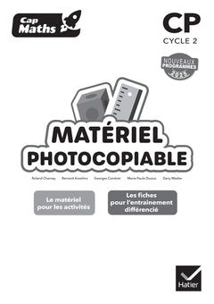 Cap Maths CP - Ed. 2025 - Matériel photocopiable