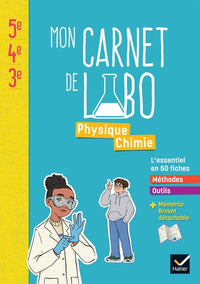 Microméga Physique Chimie Cycle 4 - Ed 2025 - Mon carnet de labo