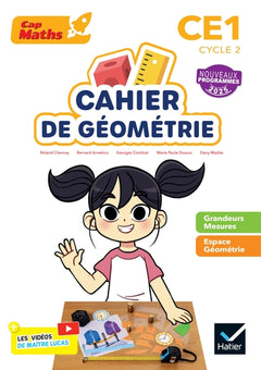 Cap Maths CE1 - Cahier de géométrie-mesure