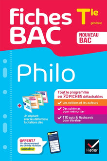 Fiches bac Philo Tle