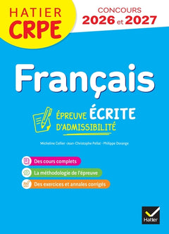 Français - CRPE 2025-2026 - Epreuve écrite d'admissibilité