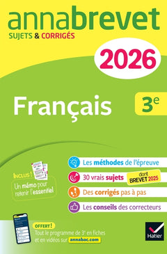 Annabrevet Français 3e - Nouveau brevet