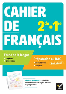 Cahier français 2de/1re