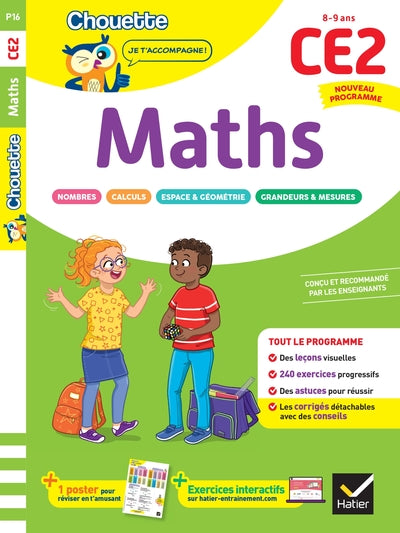 Maths CE2 - Cahier de soutien nouveau programme